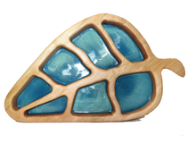 Cargar imagen en el visor de la galería, tabla de picoteo con forma de hoja